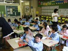 1年図工朝会2